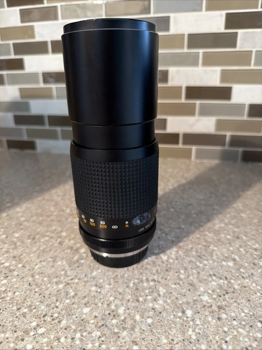 Canon FD f/5.6 Camera Lenses 300mm Focal for sale - eBay