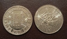 100 FRANC 1998 CENTRAL AFRICAN STATES • UNC • CFA AFRICA HIGH GRADE SHINNY