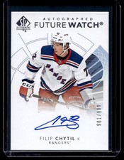 2017-18 SP Authentic Future Watch Auto Filip Chytil RC Auto 901/999 #174