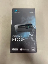 Cardo PACKTALK Edge Motorcycle Bluetooth Communication System Headset Intercom -