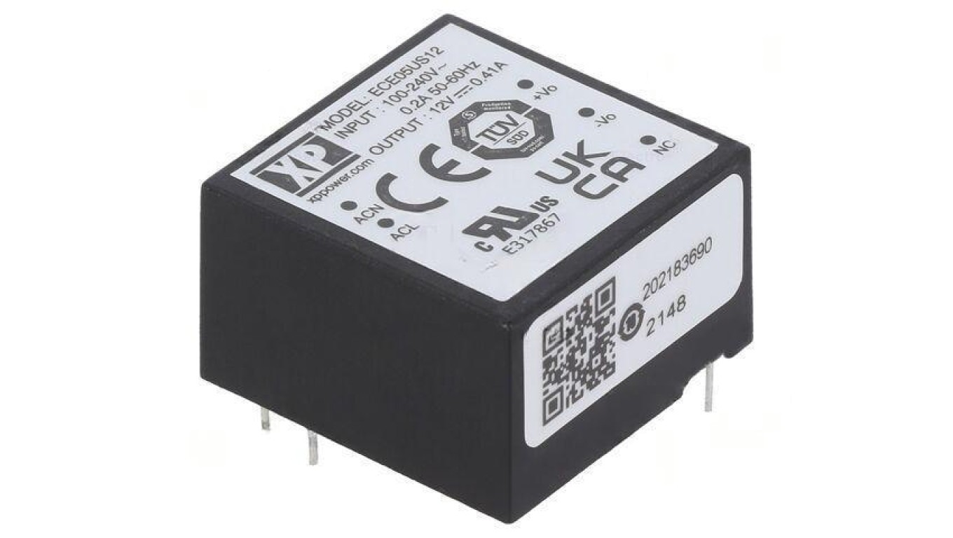 5W AC/DC Converter 85-264VAC,120-370VDC/12VDC ECE05US12