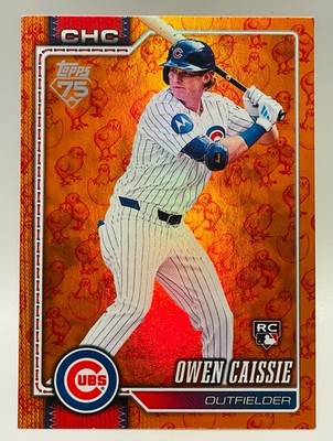 Owen Caissie RC *Holiday Chicks* 2026 Topps Series 1 SP #233 Cubs 