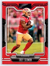 2021 Panini Playbook #126 Trey Sermon Purple