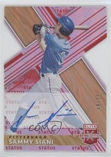 2019 Panini Elite Extra Edition Status Red Die-Cut 49/75 Sammy Siani Auto nd3