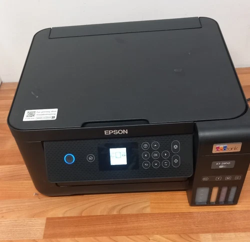 Epson ET-2850 Inkjet Printer Multifunction Print Scan Copy - Sublimation Ink