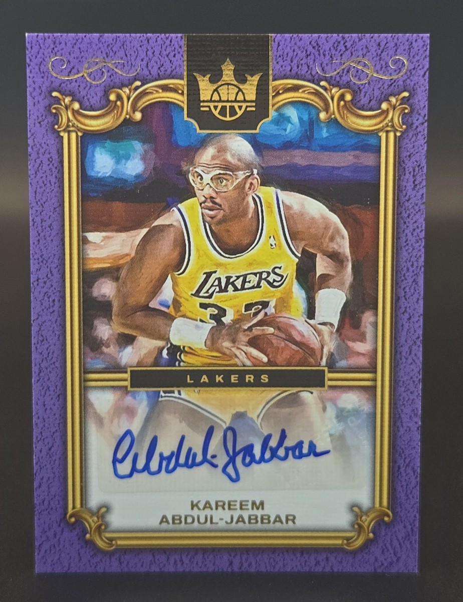 2024-25 Panini Court Kings Kareem Abdul-Jabbar Legacy Portrait /35