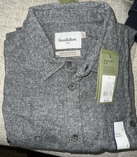 Goodfellow  Co. Men's Size Large Flannel L.ong Sleeve Button Down Shirt