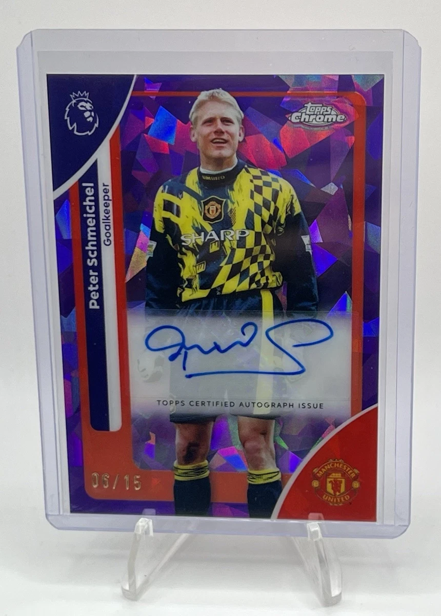 Peter Schmeichel Soccer Autographed Sports Trading Cards