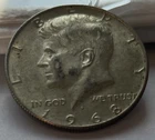 1968-D Kennedy Half Dollar 40% Silver - AU About Uncirculated