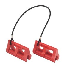 Hydraulic Steering Lock, 4" Steer Stop Outboard Motor Steering Lock, Red