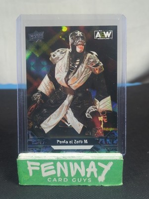 Penta El Zero M Diamond Plate Exclusive Parallel 2023 Upper Deck AEW #49