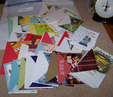 Lot of 84 Greeting CARDS Assorted Birthday Christmas with Envelopes, NEW Unused