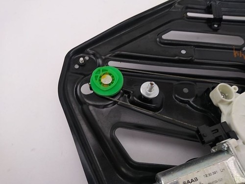 SAAB 9-3 Convertible Driver Left Quarter Glass With Motor Fits 04-11 - Picture 8 of 11