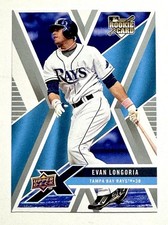 EVAN LONGORIA - 2008 UPPER DECK X #94 - (ROOKIE CARD)