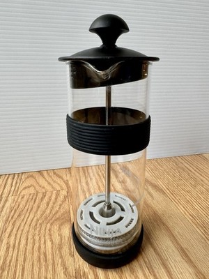 Ninja Coffee Bar Easy Glass Milk Frother/Press 5oz Max Line/ Clear/Black