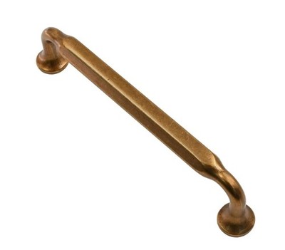 5 Pack Antique Brass Cabinet Handles, 5 Inch(128mm) Hole Centers
