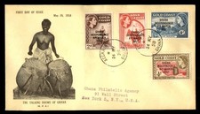 Mayfairstamps Gold Coast FDC 1958 Ghana Independence Combo Playing Drums First D