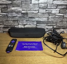 Roku Streambar HDR 4K HD TV Streaming Media Player Soundbar Netflix Disney+