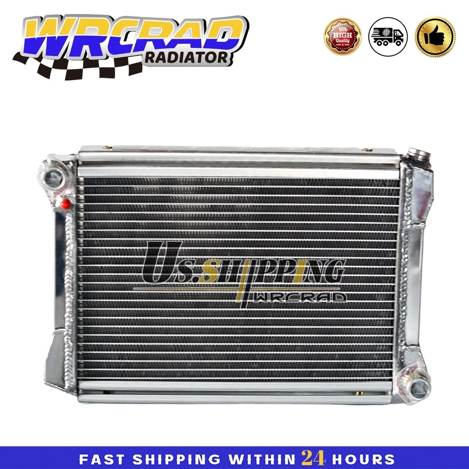 Se adapta a 1967-1974 1968 MG Midget 1275CC L4 CYL Gas 1,3 L Doble Núcleo Aluminio Radiador Foto 2 de 4