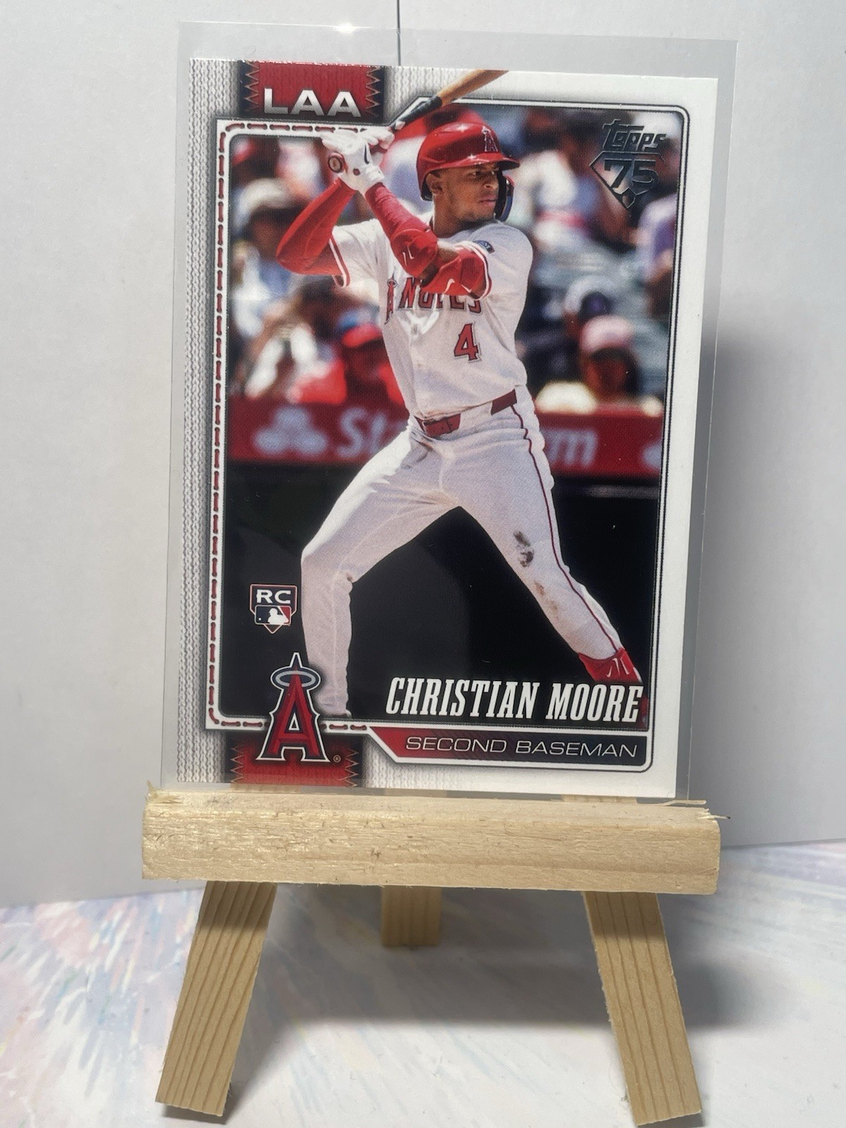 Christian Moore Rookie 2026 Topps Series 1 Los Angeles Angels #147