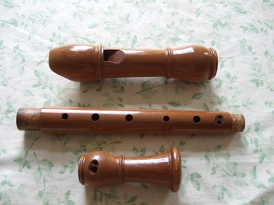 Fehr  Altblockflöte , barock, Modell II , Birne, erstklassig