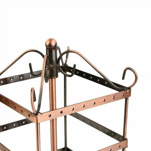 4-Tier Large Rotating Revolving Earring Jewellery Displays Rack Stand Hanger - Picture 6 of 6
