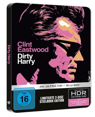 Dirty Harry / Der Texaner / Pale Rider ALLE IM STEELBOOK 4K UHD + Blu-ray [NEU]