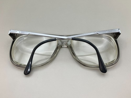 Vintage Marchon Eyeglasses Frame Marcolin PAUL 507 63 57-17-140 Silver Full Rim - Picture 3 of 13