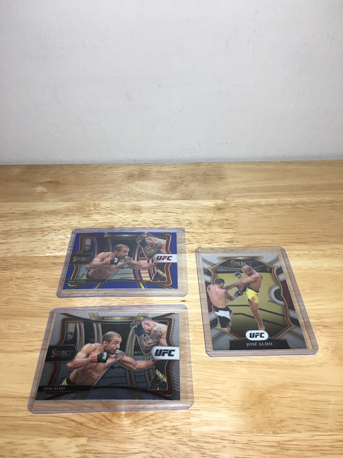 2021 Panini Select UFC Jose Aldo Blue Prizm /49 Premier Level Debut Edition!
