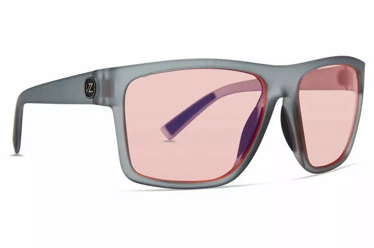 VonZipper Dipstick Sunglasses (Grey Satin / Rose Blue) SMPF7DIP