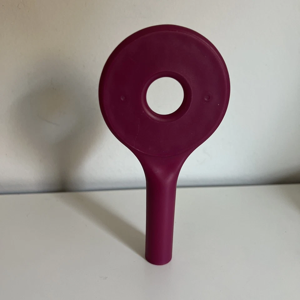 Kit de aseo Boon SPIFF para niños pequeños cepillo rojo SOLO pieza de repuesto plástico redondo Foto 3 de 3