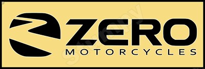 Zero Motorcycles  Metal Sign 6'' x 18''