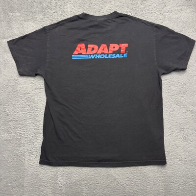 Adapt Clothing Shirt Mens XL Black Wholesale Parody San Francisco Streetwear