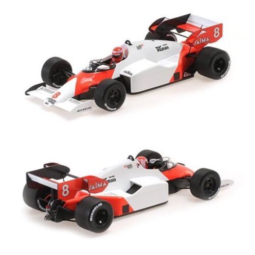 1/18 Minichamps F1 TOLEMAN HART TG184 CECCOTO GP FRANCE 1984
