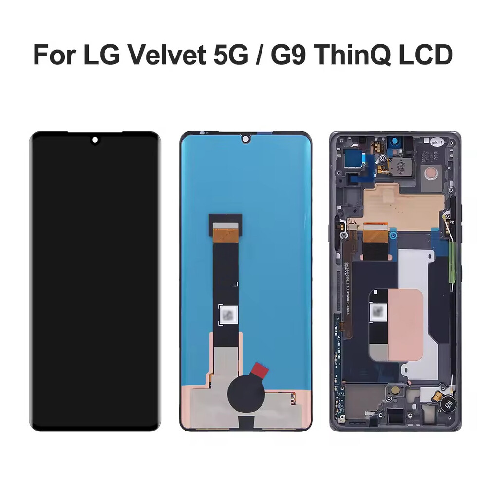 Oled Display Assembly OLED Display For LG Velvet 5G G9 ThinQ Touch Screen Digitizer Assembly ...