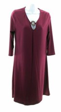 Thyme & Honey Juniors Burgundy Dress Size Small
