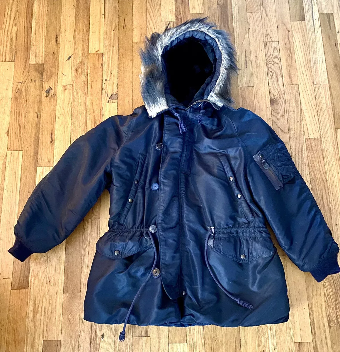 Vintage 1950s USAF N-3A CH Masland & Sons Snorkel Parka Jacket