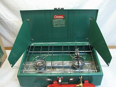 Coleman 413G499 Two Burner Green Stove Camping 413G 499 | eBay Coleman 413G499 Two Burner Green Stove Camping 413G 499 | eBay