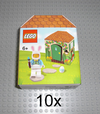 LEGO 5005249 10x Osterhasenhütte - Osterhase Iconic Easter Ostern Osterei Promo 