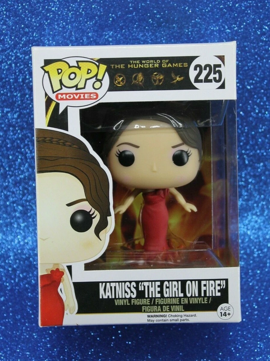 FUNKO POP MOVIES THE HUNGER GAMES #225 KATNISS GIRL ON FIRE VAULTED VINYL  🌏