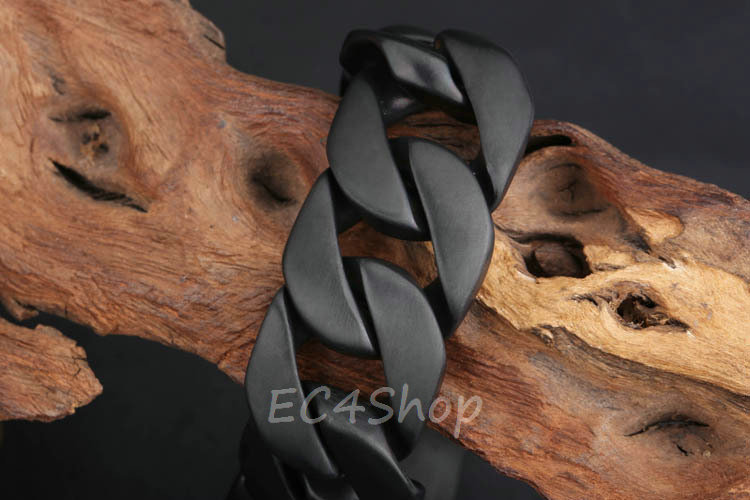 Bracelet For Man Men's 8.5 Inch Stainless Steel Cuban Link Bracelet – 12mm Gold Plated Curb Chain, ID Bar Style (New With Box) Cuban Chain Bracelet - Foto 6