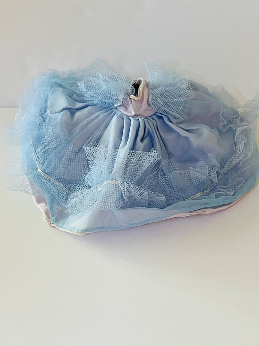 Vintage 1950s Cosmopolitan Ginger Blue Fairy Ballgown For 8