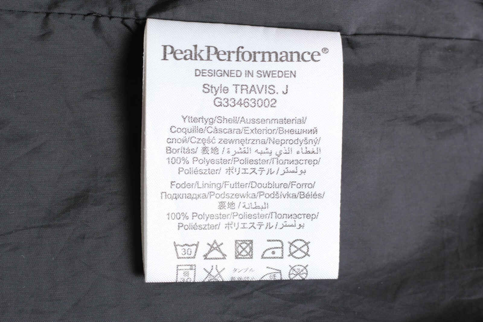 PEAK PERFORMANCE TRAVIS Bomber Jacket Men Size XL… - image 8