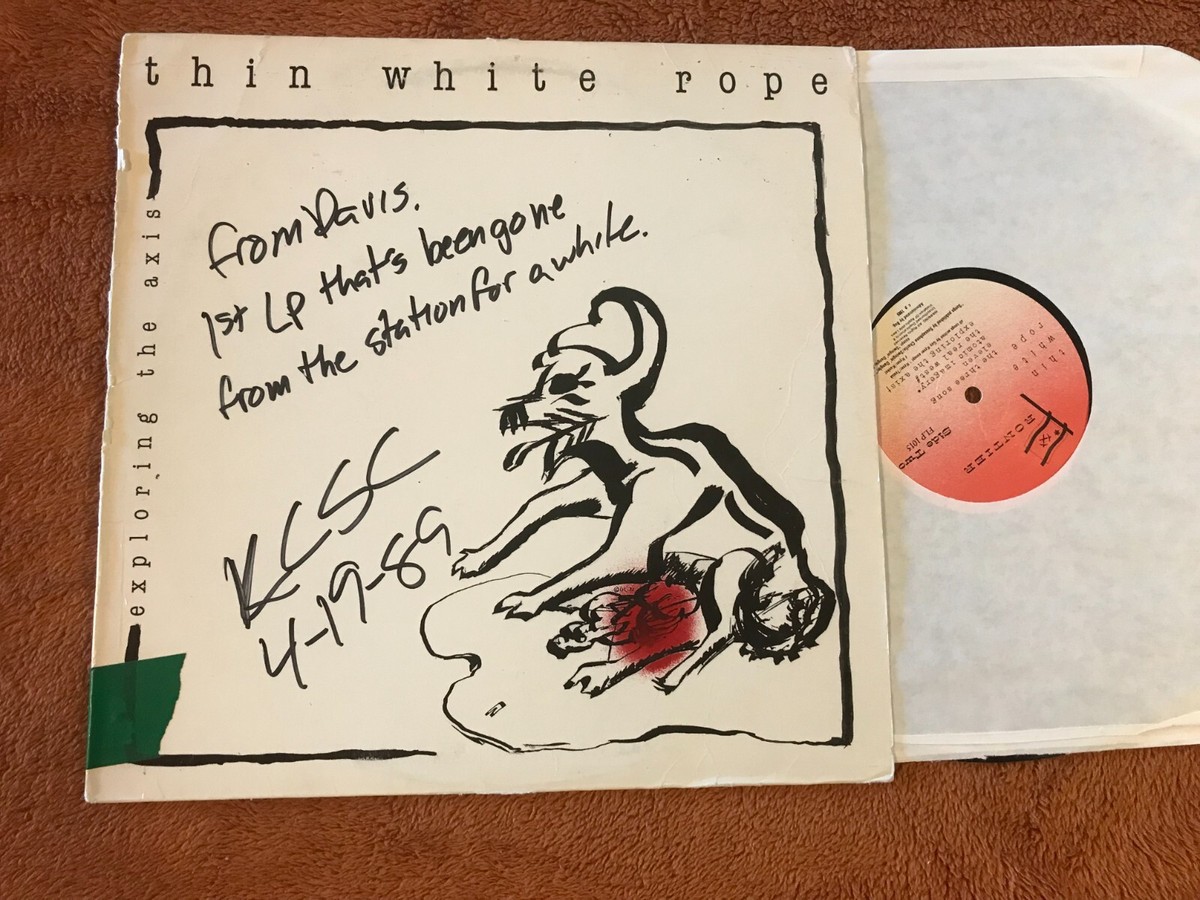 EXPLORING THE AXIS THIN WHITE ROPE 1985 VINYL LP FRONTIER RECORDS