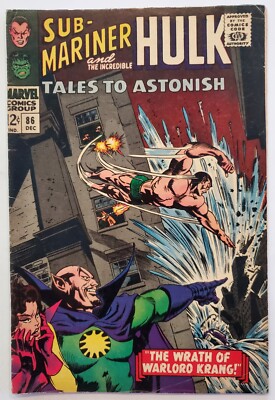 Tales To Astonish #86 VG+   1st Series   MARVEL COMICS 1966   SOLID COPY!!!