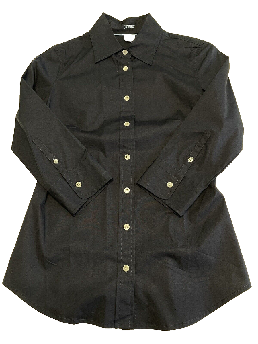 J.Crew Womens XS Button Up 3/4 Sleeve Cotton Spandex Dress Shirt Navy Blue NWT | eBay J.Crew Womens XS Button Up 3/4 Sleeve Cotton Spandex Dress Shirt Navy Blue NWT | eBay