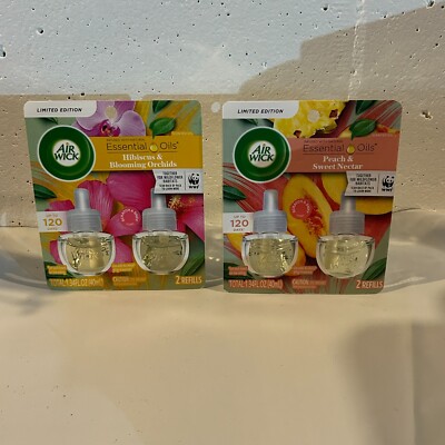 Air Wick Limited Edition Scented Oil Refills 2 pack (1 Package Only)