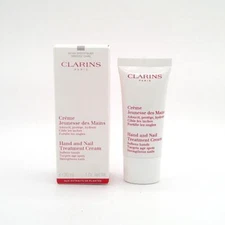 Clarins Hand and Nail Treatment Cream Targets Age Spots 1oz / 30ml *NEW IN BOX*