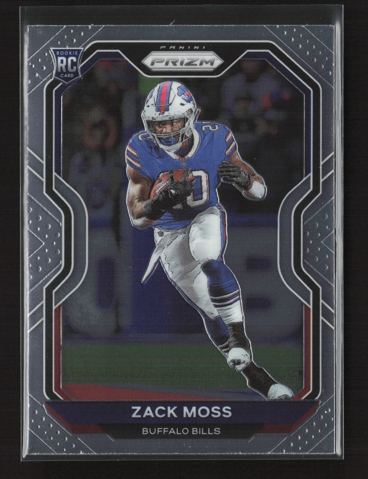 2020 Panini Prizm Zack Moss RC #311 Buffalo Bills