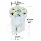 T10 194 168 Dash Instrument 6000K White LED Light | Ubuy